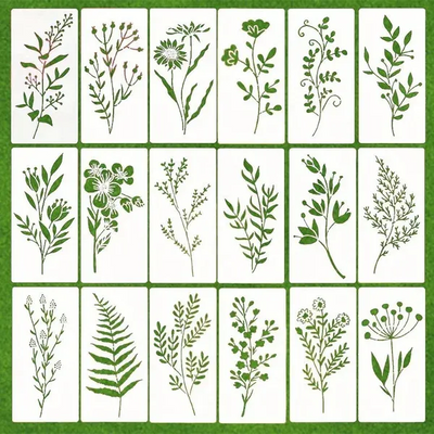 50% Rabatt | FlowerCraft™ - Große dekorative Blumenschablonen  [Letzter Tag Rabatt]