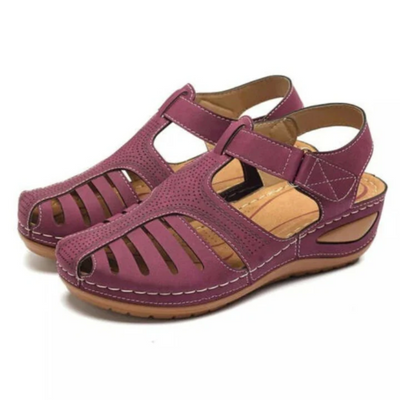 Lærke | Orthopädische Vintage Gladiator Sandalen Für Damen