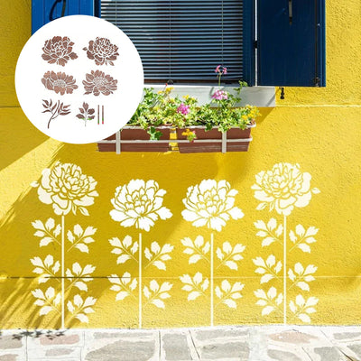 50% Rabatt | FlowerCraft™ - Große dekorative Blumenschablonen  [Letzter Tag Rabatt]