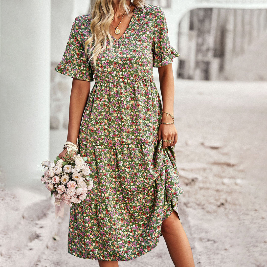 Lena – florales sommerkleid