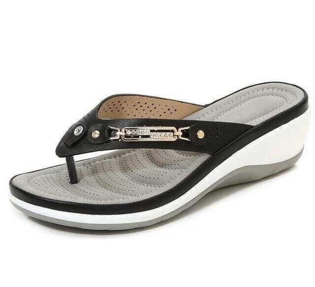 Hatty - weich gepolsterte flip-flop-sandalen