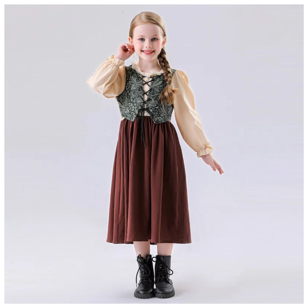 Friedegarden | Kinder Festliche Oktoberfest Dirndl Kleid | 2024