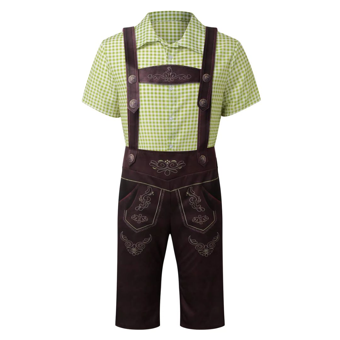 Hermun | Herren Gestickt Traditionelle Oktoberfest Dirndl Tracht | 2024