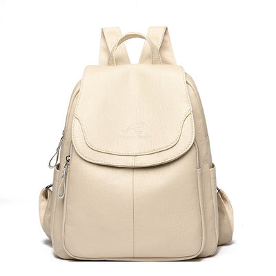 Xanau | Robuster Leder-Rucksack Für Damen