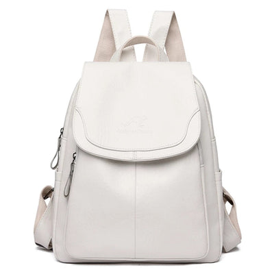 Xanau | Robuster Leder-Rucksack Für Damen
