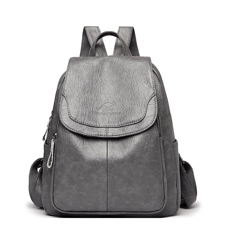 Xanau | Robuster Leder-Rucksack Für Damen