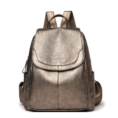 Xanau | Robuster Leder-Rucksack Für Damen