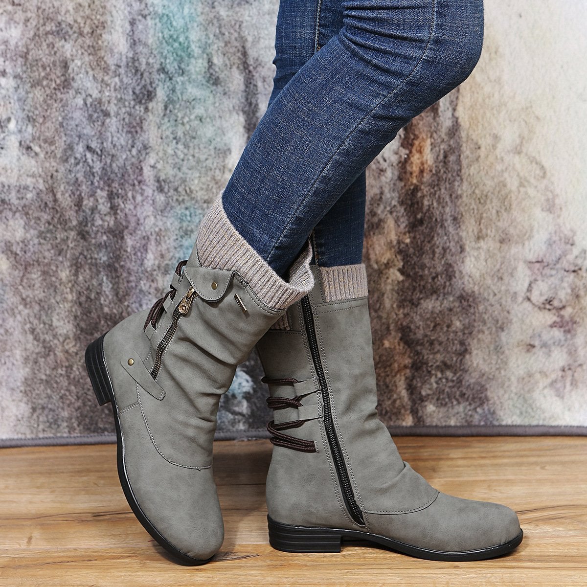 Fletchere | Damen Mittlere WadeStiefel | Winter