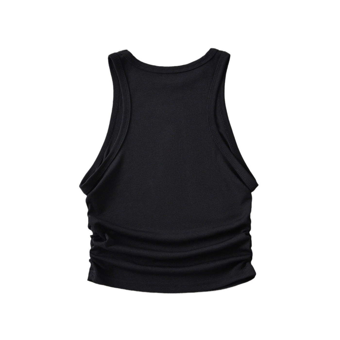 Kontrastfarbe Y2K Sternen Patch Cropped Tank Top