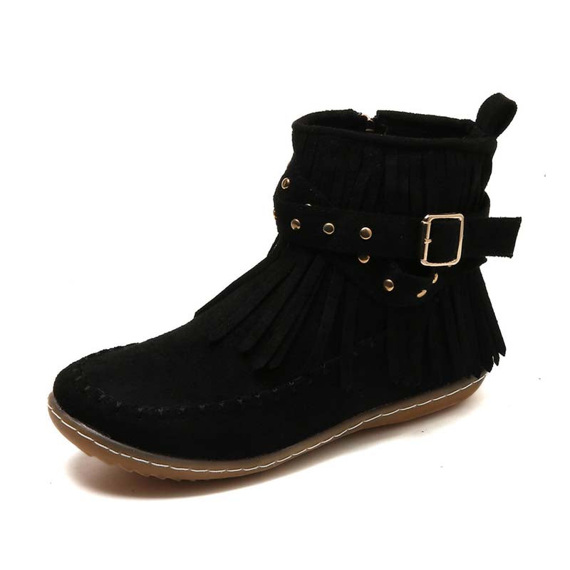 Zeldaran | Damen Quasten Stiefel | Winter