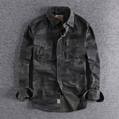 Sinclair | Camouflage Langarmshirt für Herren