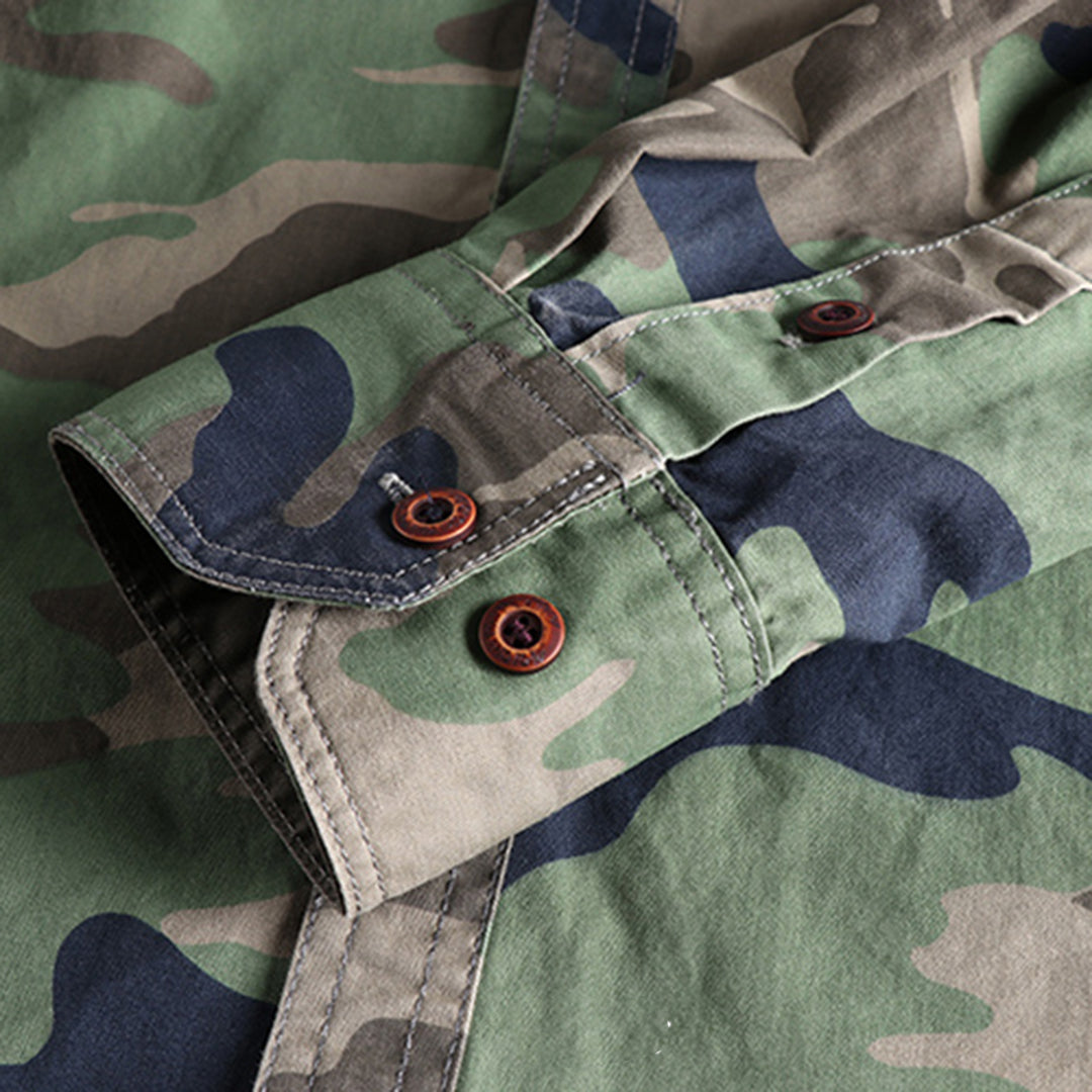 Sinclair | Camouflage Langarmshirt für Herren