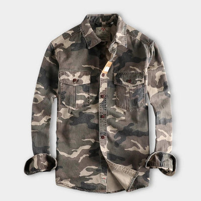 Sinclair | Camouflage Langarmshirt für Herren