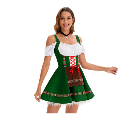 Zephyrian | Damen Elegante Oktoberfest Dirndl Kleid | 2024