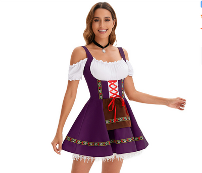 Zephyrian | Damen Elegante Oktoberfest Dirndl Kleid | 2024