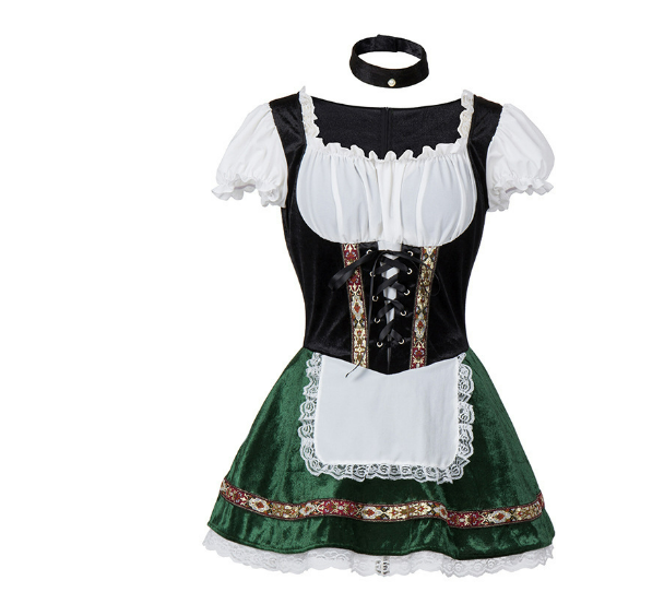 Zephyrian | Damen Elegante Oktoberfest Dirndl Kleid | 2024