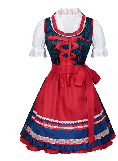 Johana | Damen Charmantes Oktoberfest Dirndl Kleid | 2024