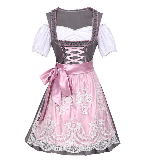 Johana | Damen Charmantes Oktoberfest Dirndl Kleid | 2024