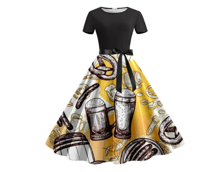 Imke | Damen Festliches Oktoberfest Dirndl Kleid | 2024