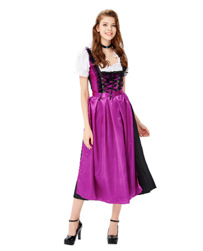 Theklavin | Damen Elegante Oktoberfest Dirndl Kleid | 2024