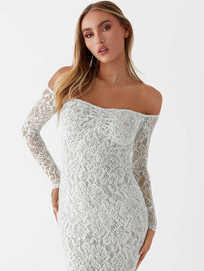 Denise | Doppeltes Spitzen-Bodycon-Kleid