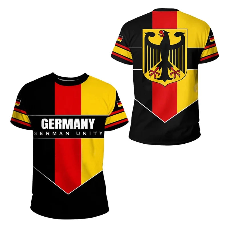 Rileya | Deutschland Euro 2024 Fußball Herren T-Shirt