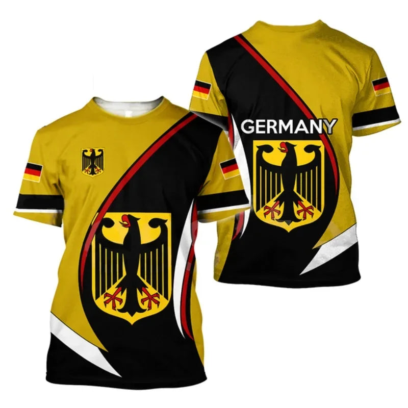 Xerxes | Herren Deutschland euro 2024 Fußballtrikot