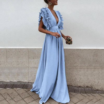 Isabella | Elegantes Kleid mit Rüschenärmeln