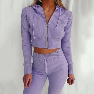 Zoe | Modisches Slim-Fit Sportset für Damen