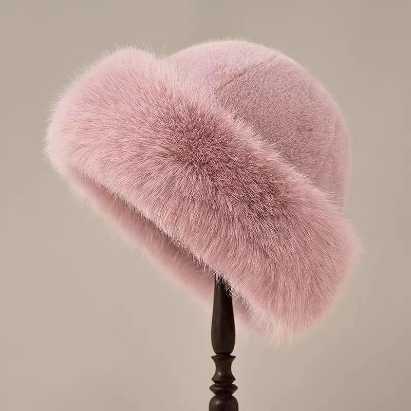 Fleecea™ | Elegante Pelzmütze für luxuriösen Winterkomfort