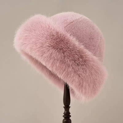 Fleecea™ | Elegante Pelzmütze für luxuriösen Winterkomfort