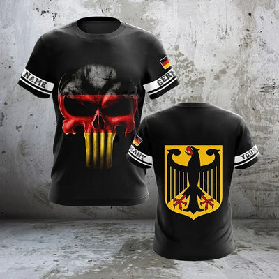 Noir | Fußballtrikot für Herren mit deutschem Nationalemblem für die EM 2024