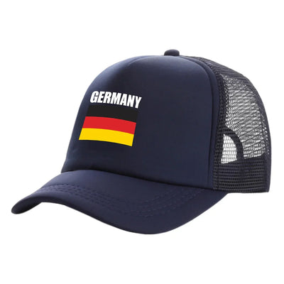 Drew | Baseball Cap mit deutscher Flagge für Herren Deutschland EM 2024 Fußball Cap