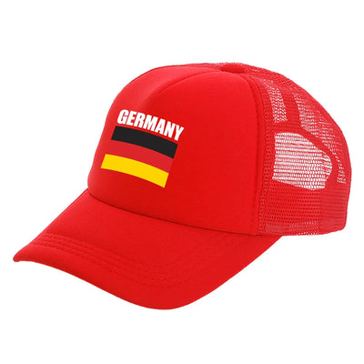 Drew | Baseball Cap mit deutscher Flagge für Herren Deutschland EM 2024 Fußball Cap