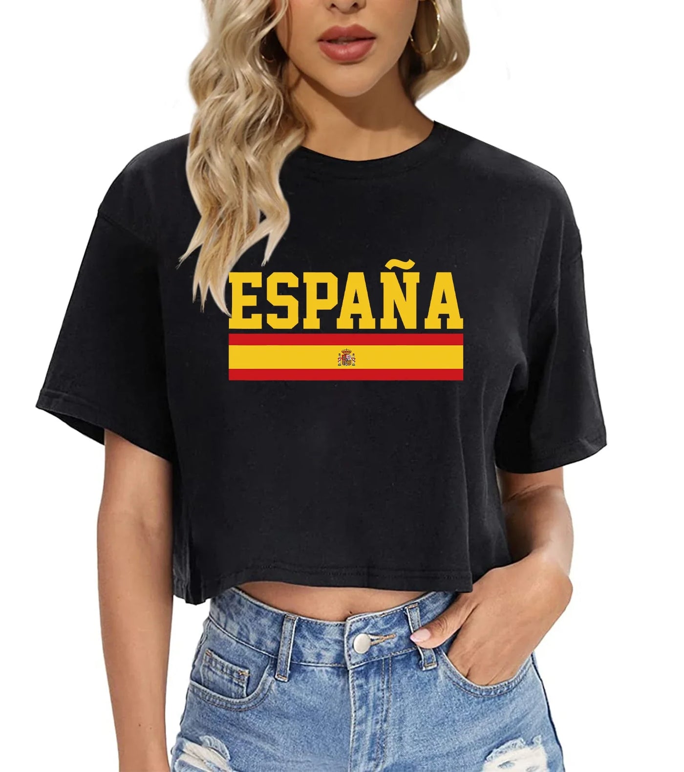 Phoinixya | Deutschland Euro 2024 Fußball Damen T-Shirt