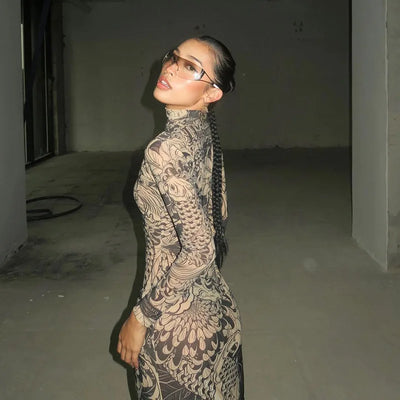 Camila | Figurbetontes Maxikleid für besondere Anlässe