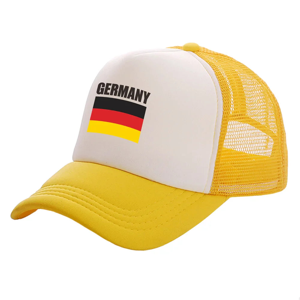 Drew | Baseball Cap mit deutscher Flagge für Herren Deutschland EM 2024 Fußball Cap