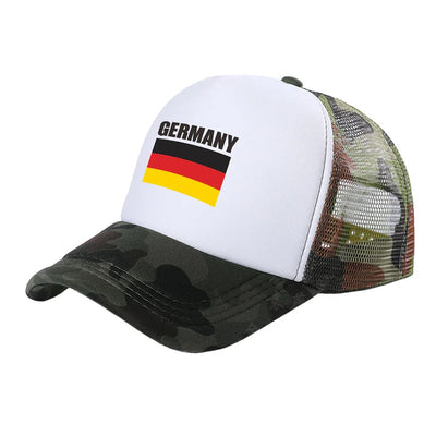 Drew | Baseball Cap mit deutscher Flagge für Herren Deutschland EM 2024 Fußball Cap