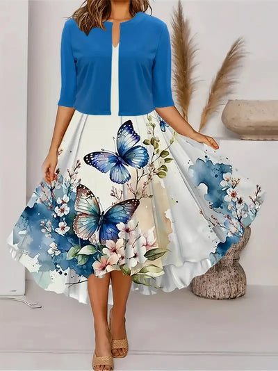 Elfriedela | Langes Kleid für Damem