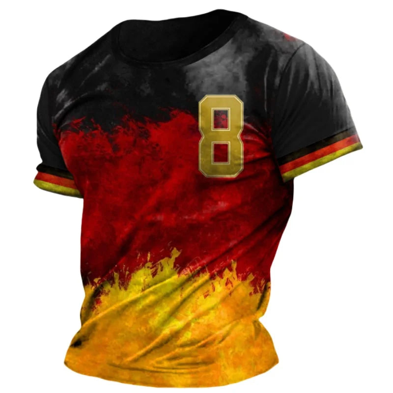 Quin | Deutschland Euro 2024 Herren Fußball T-Shirt