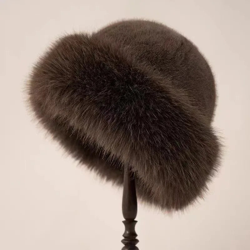 Fleecea™ | Elegante Pelzmütze für luxuriösen Winterkomfort