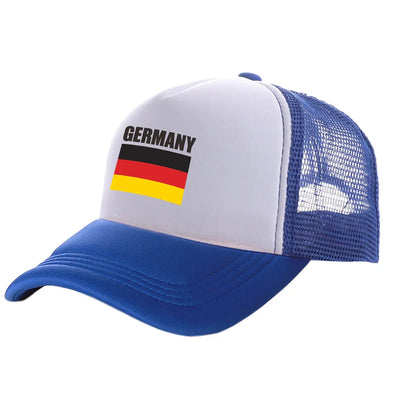 Drew | Baseball Cap mit deutscher Flagge für Herren Deutschland EM 2024 Fußball Cap