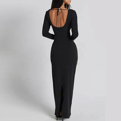 Flor | Stilvolles Bodycon-Kleid mit U-Ausschnitt