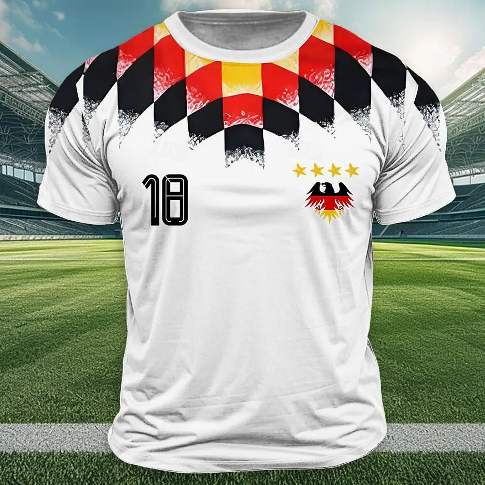 Quin | Deutschland Euro 2024 Herren Fußball T-Shirt