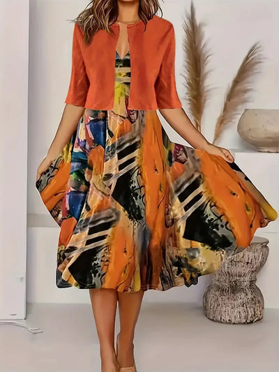 Elfriedela | Langes Kleid für Damem