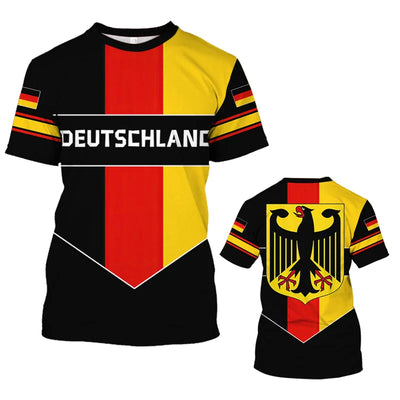 Rileya | Deutschland Euro 2024 Fußball Herren T-Shirt