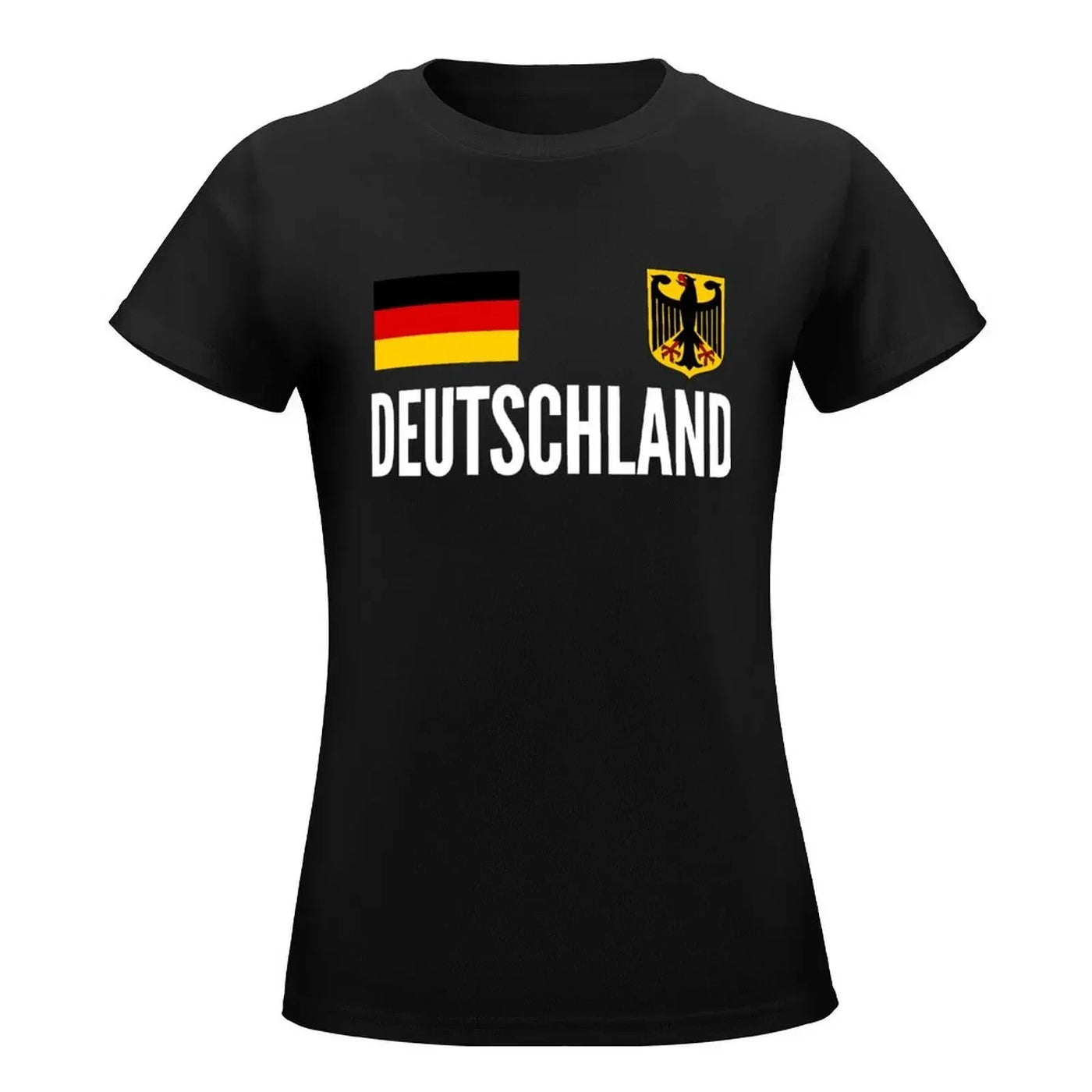 Cameren | Deutschland Euro 2024 Fußball Damen T-Shirt