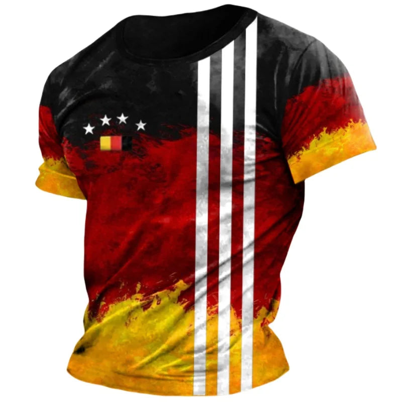 Quin | Deutschland Euro 2024 Herren Fußball T-Shirt