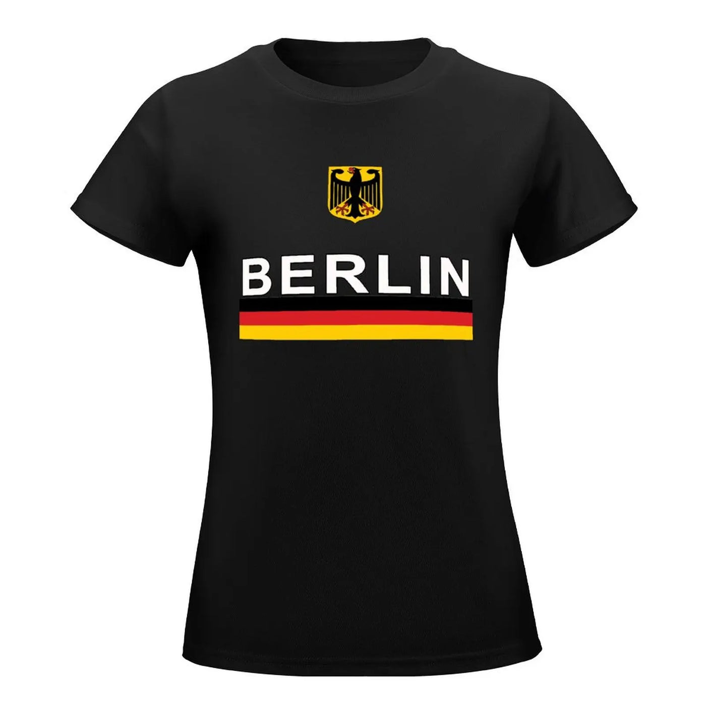 Skyra | Deutschland Euro 2024 Fußball Damen T-Shirt