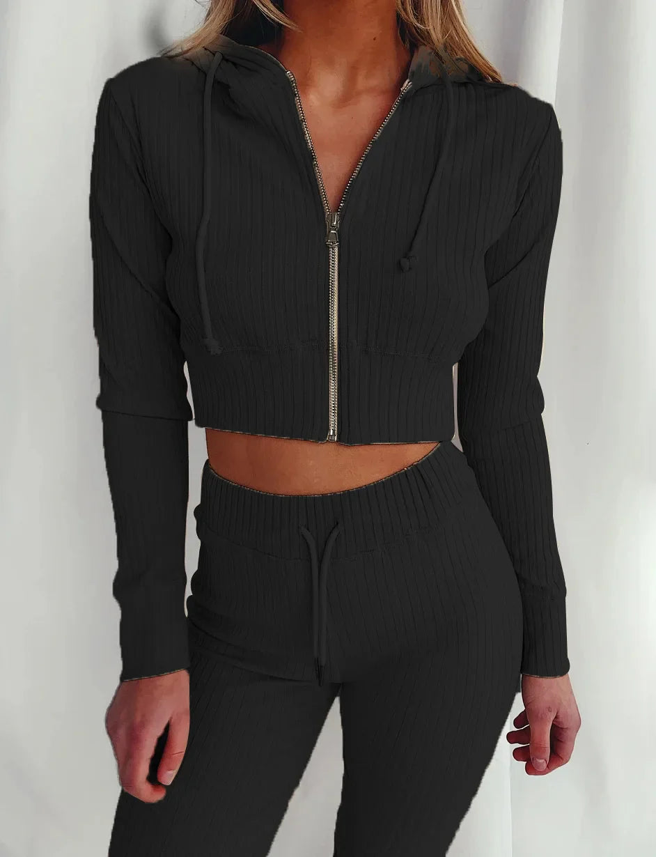 Zoe | Modisches Slim-Fit Sportset für Damen